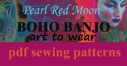Boho Banjo art to wear