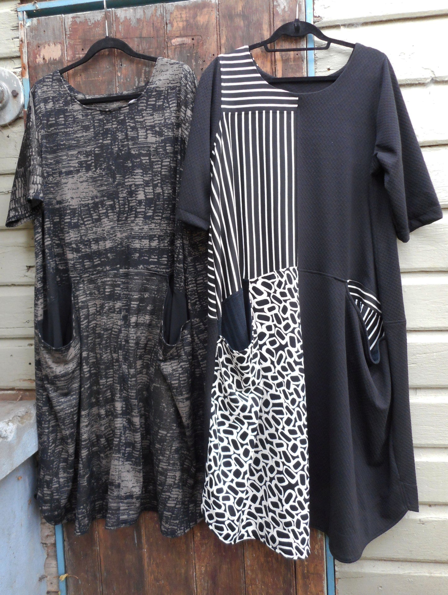 Pheenie Dress, womens PDF sewing pattern