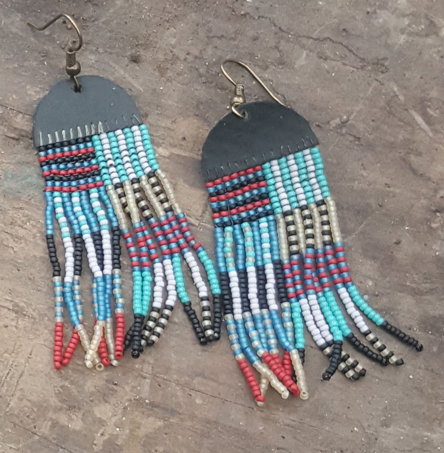 Azure Skyfall earrings