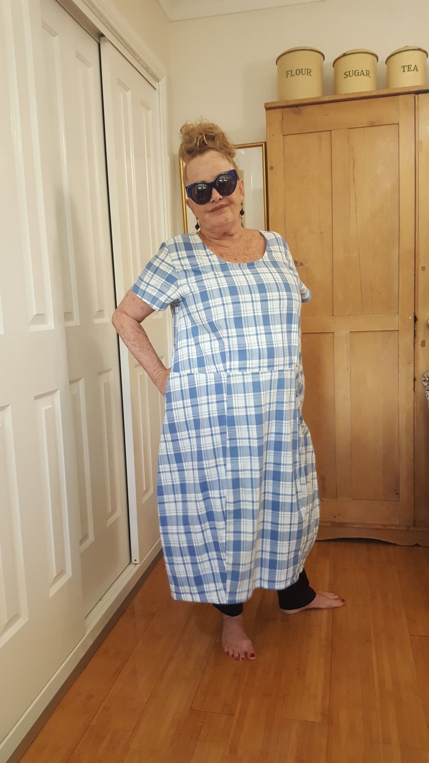 Skye Blue Dress pdf sewing pattern