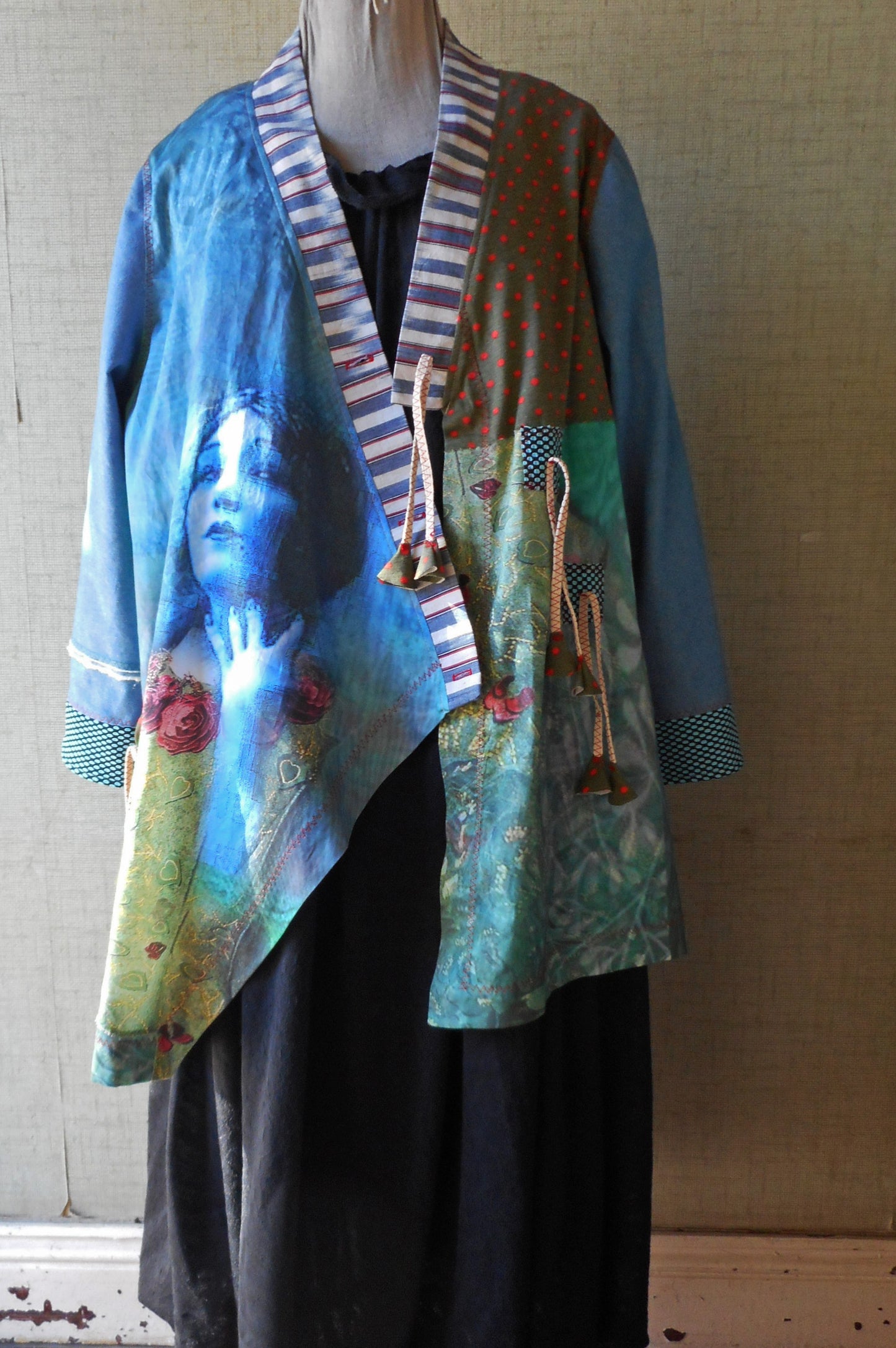 Marama Coat, womens PDF sewing pattern