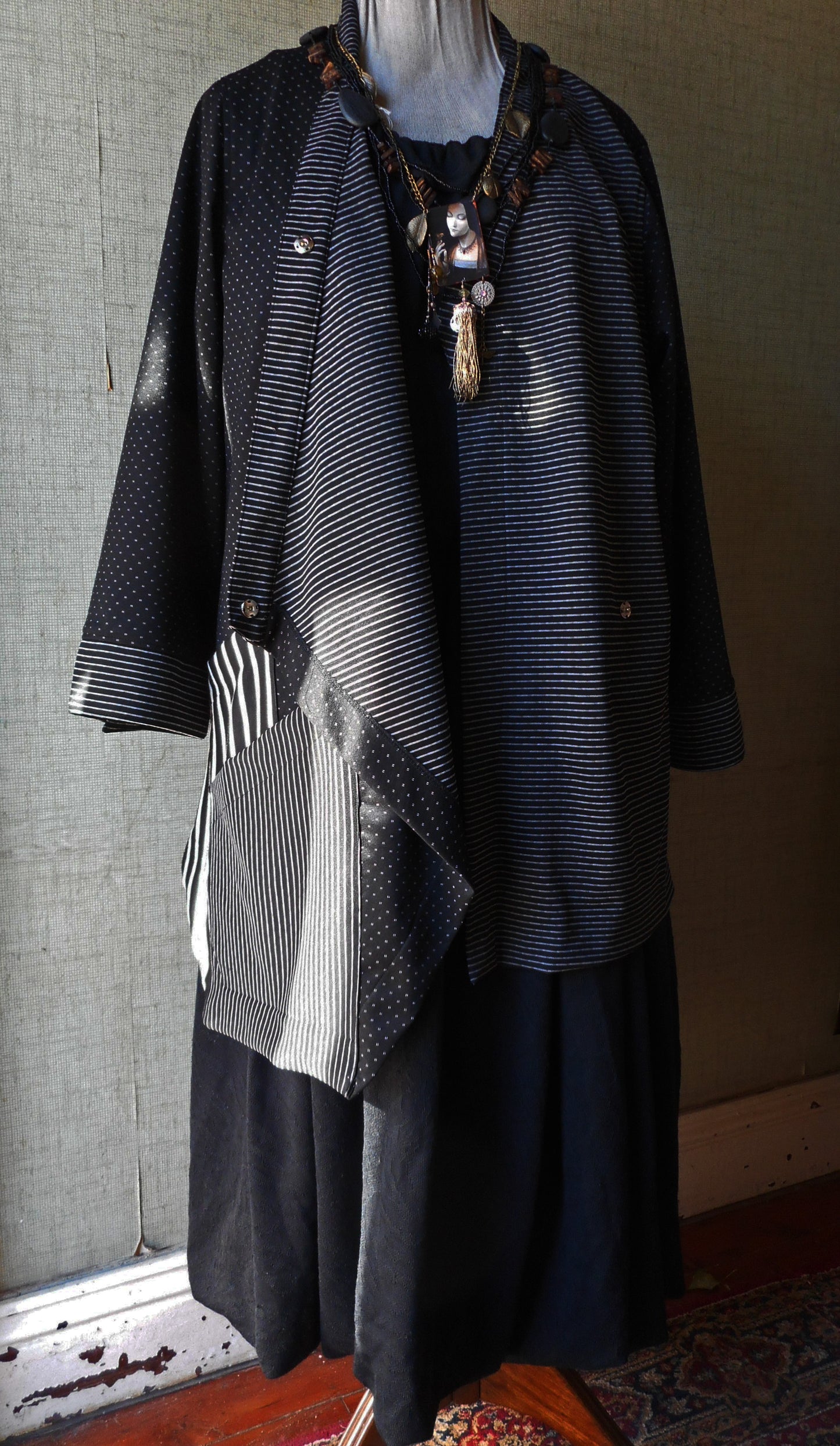 Marama Coat, womens PDF sewing pattern