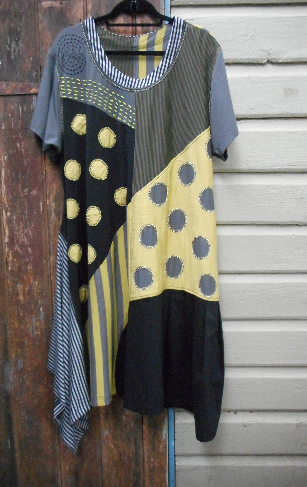 WAVE DRESS, Small size range, womens PDF sewing pattern