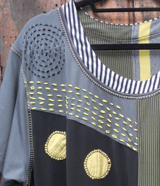 WAVE, womens PDF sewing pattern – Boho Banjo art to wear