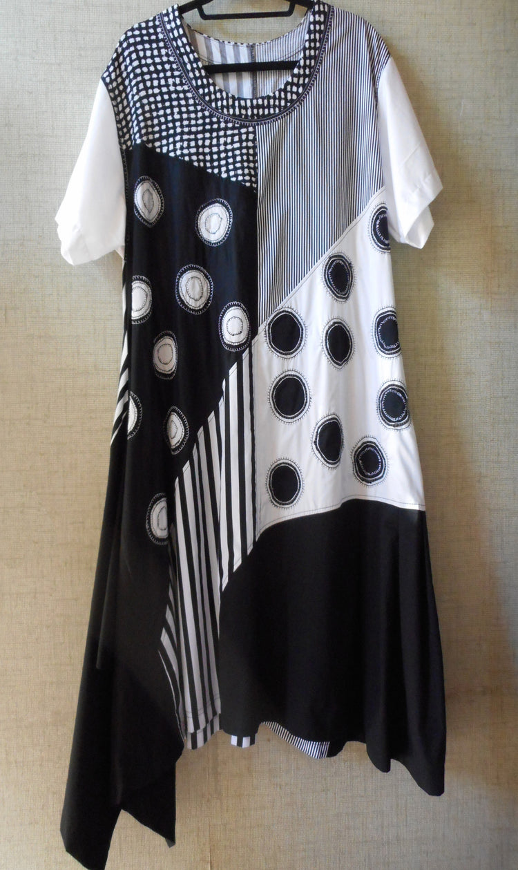 WAVE, womens PDF sewing pattern – Boho Banjo art to wear