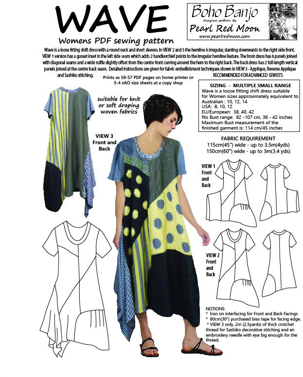 Dress PDF sewing patterns for women by Dressmaking Amóre – DressmakingAmore