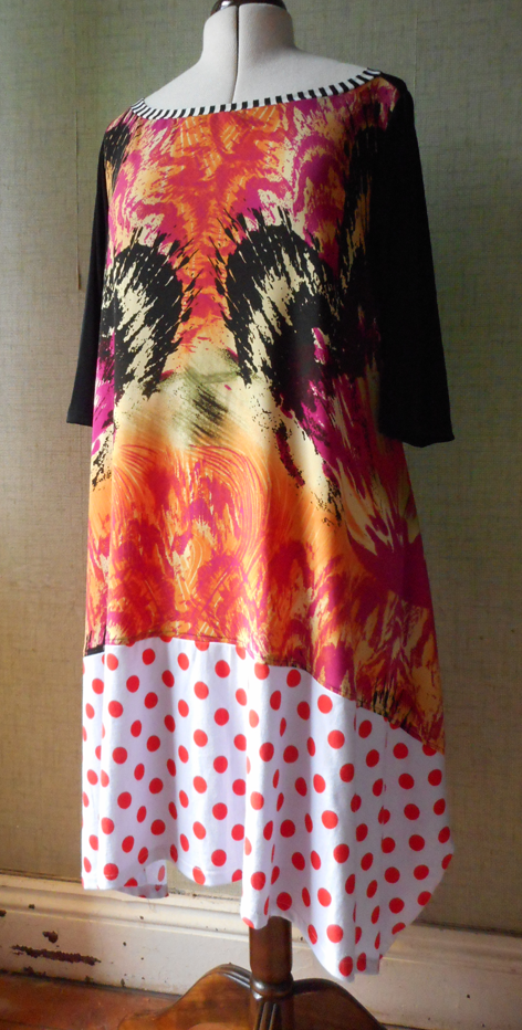 Willara, top and dress. pdf sewing pattern