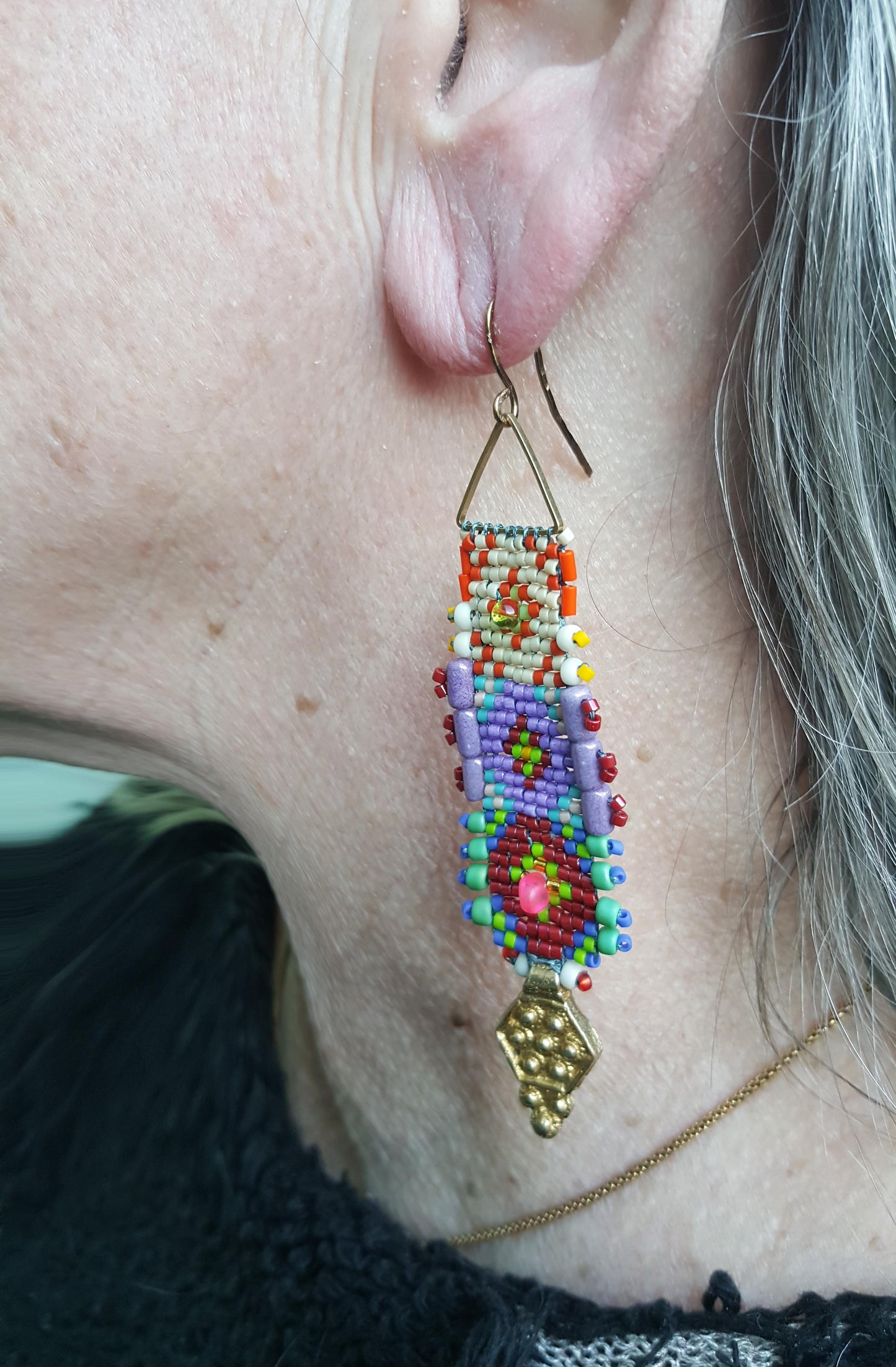 Jamila Tiles earrings